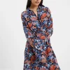 Adalina Eco Delphine Drape Shirt Dress