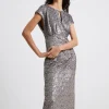 Adalynn Sequin Midi Dress