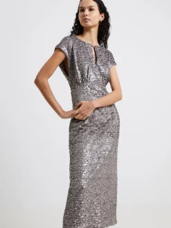 Adalynn Sequin Midi Dress