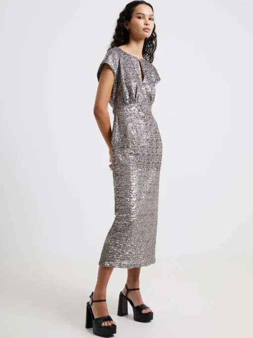 Adalynn Sequin Midi Dress