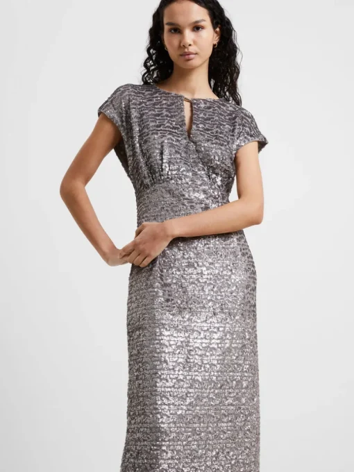 Adalynn Sequin Midi Dress