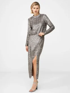 Adalynn Sequin Midi Skirt