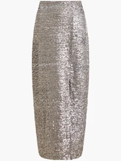 Adalynn Sequin Midi Skirt