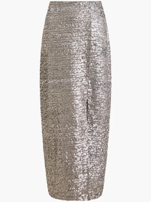 Adalynn Sequin Midi Skirt
