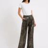 Alara Molten Metallic Suit Trousers
