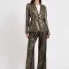 Alara Molten Metallic Suit Jacket