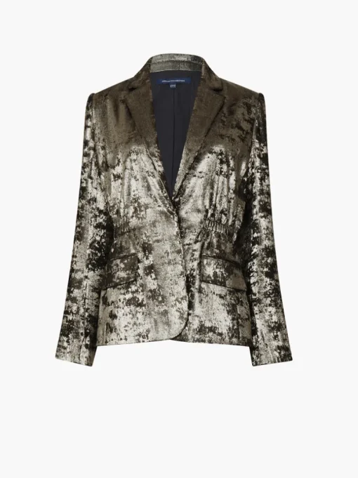 Alara Molten Metallic Suit Jacket