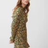 Aleezia Flavia Textured Mini Dress
