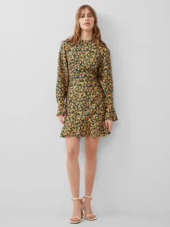 Aleezia Flavia Textured Mini Dress