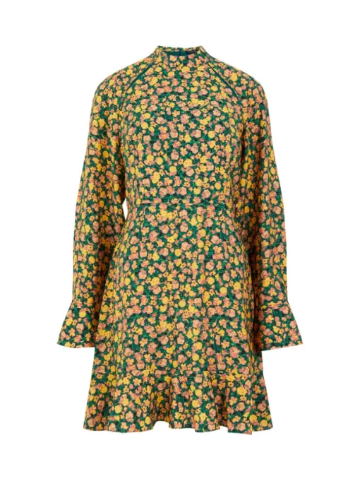 Aleezia Flavia Textured Mini Dress