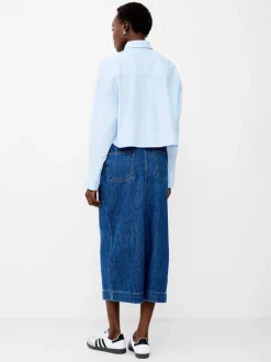 Alissa Cotton Cropped Shirt