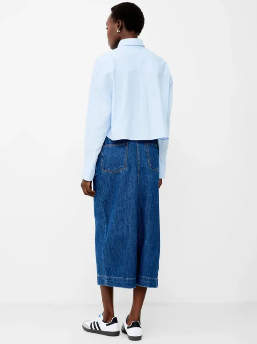 Alissa Cotton Cropped Shirt