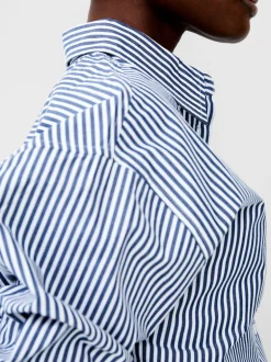 Alissa Stripe Cropped Shirt