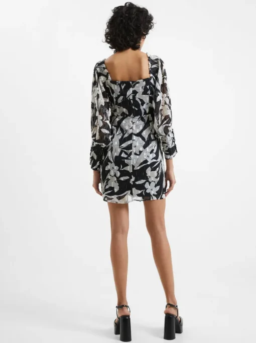 Ally Dinah Crinkle Ruched Mini Dress