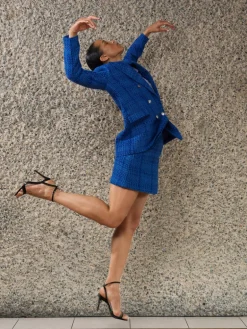 Azzurra Tweed Blazer