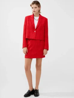 Azzurra Tweed Mini Skirt