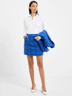 Azzurra Tweed Mini Skirt