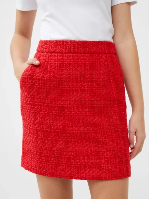 Azzurra Tweed Mini Skirt