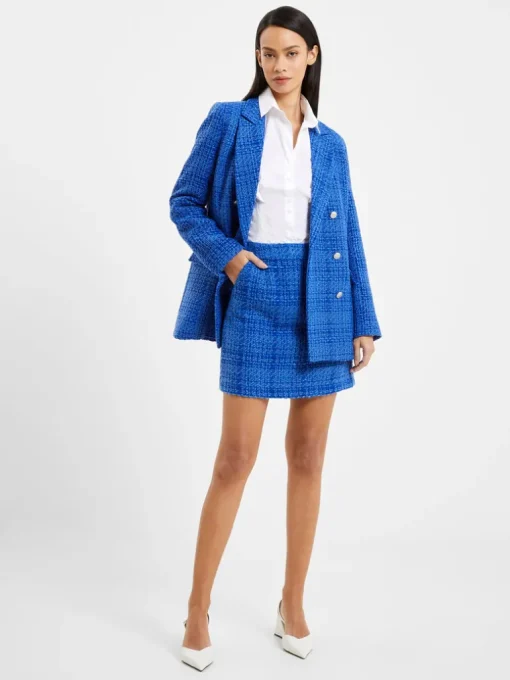 Azzurra Tweed Mini Skirt