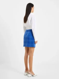 Azzurra Tweed Mini Skirt