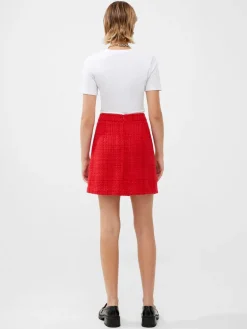 Azzurra Tweed Mini Skirt