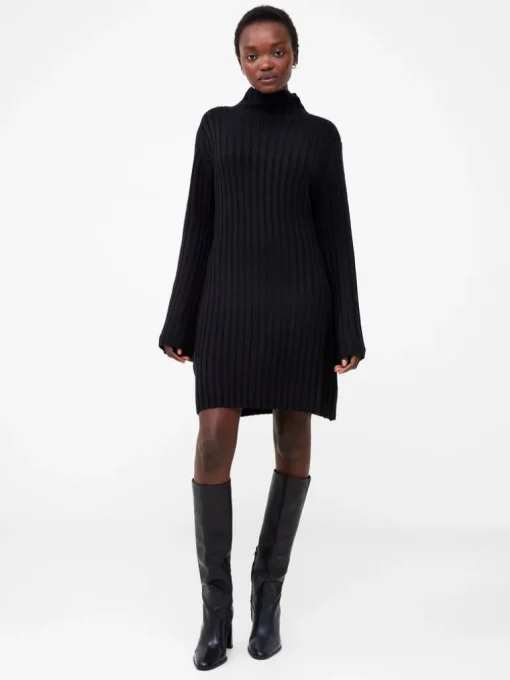Babysoft Mock Neck Dress