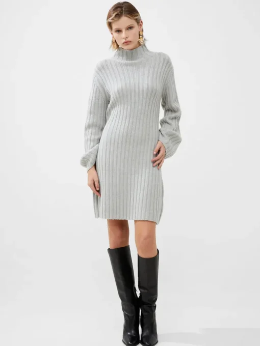 Babysoft Mock Neck Dress