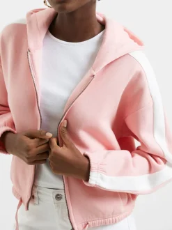 Boxy Panel Sleeves Hoodie