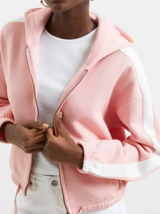 Boxy Panel Sleeves Hoodie