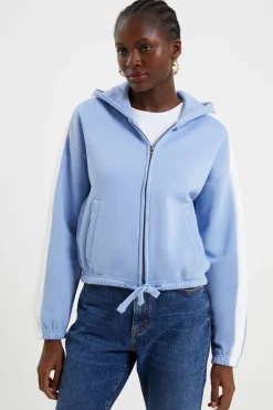 Boxy Panel Sleeves Hoodie