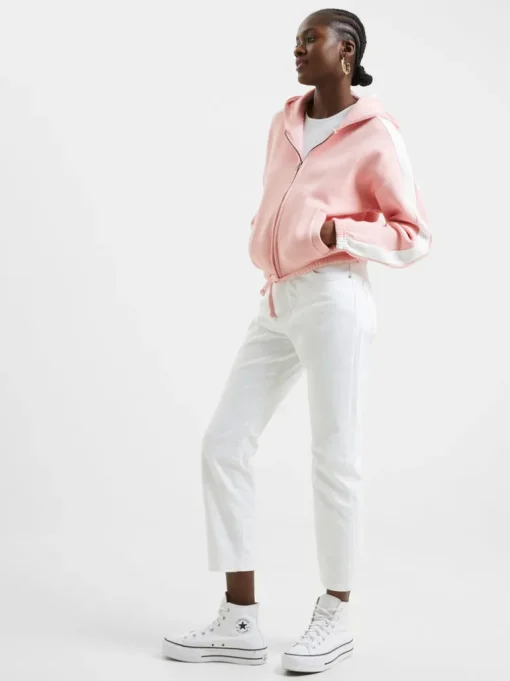 Boxy Panel Sleeves Hoodie
