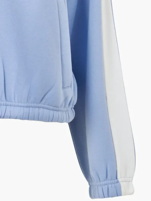 Boxy Panel Sleeves Hoodie