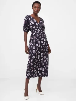 Bronwyn Aleeya Satin Midi Dress