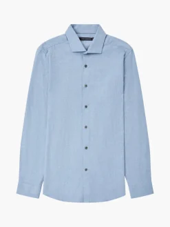 Brushed Melange Long Sleeve Shirt