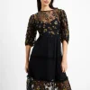 Camielle Embroidered Midi Dress