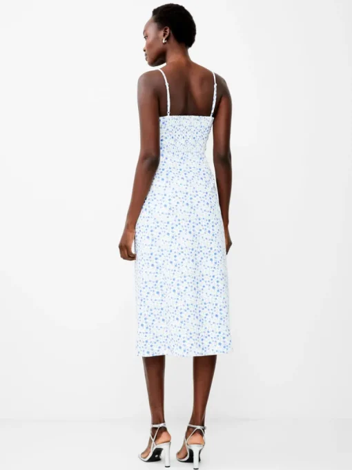 Camille Echo Crepe Strappy Dress