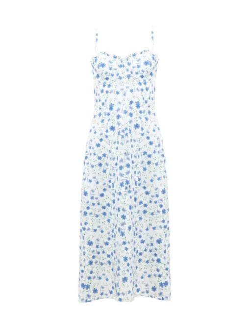 Camille Echo Crepe Strappy Dress