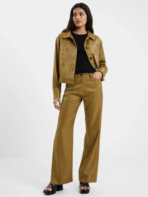 Cammie Shimmer Flare Trousers