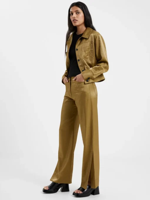 Cammie Shimmer Flare Trousers