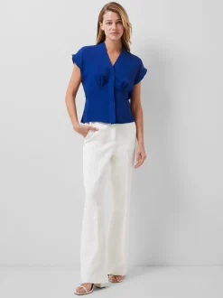 Carmen Recycled Crepe Blouse