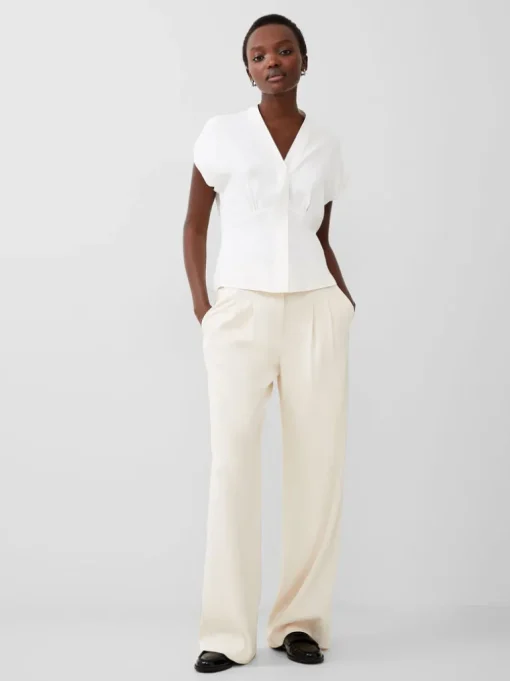 Carmen Recycled Crepe Blouse