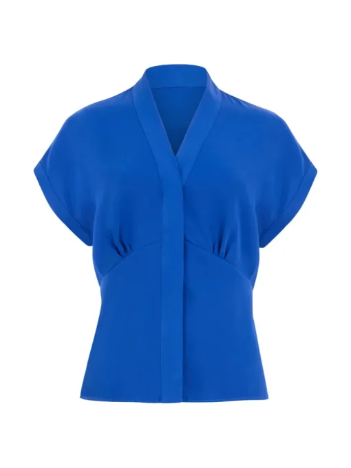 Carmen Recycled Crepe Blouse