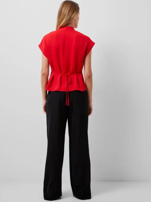 Carmen Recycled Crepe Blouse