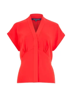 Carmen Recycled Crepe Blouse