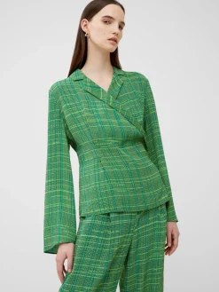 Carmen Recycled Crepe Top
