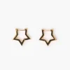 Chunky Star Hoop Earrings