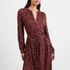Clara Meadow Jersey Shirt Dress