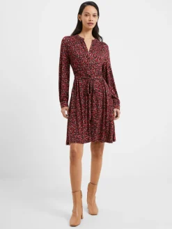 Clara Meadow Jersey Shirt Dress