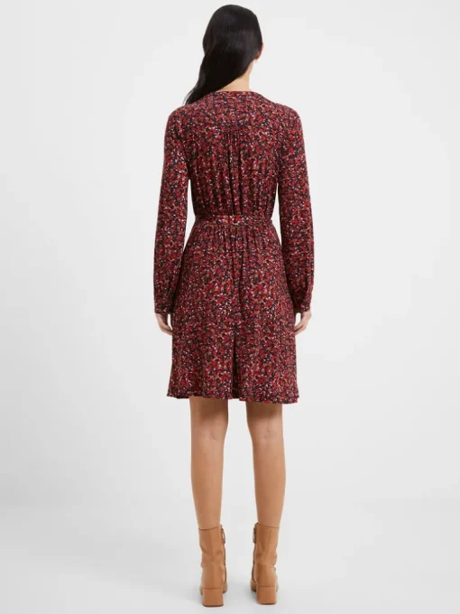 Clara Meadow Jersey Shirt Dress