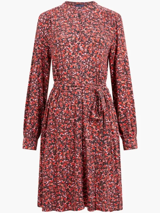 Clara Meadow Jersey Shirt Dress